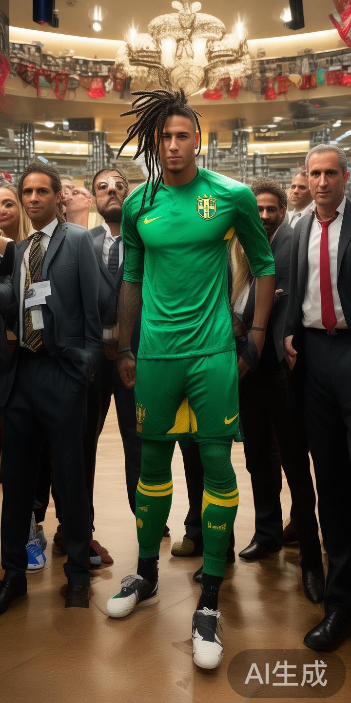 内马尔不仅在场上拥有巨大影响力，他在场外的商业价值